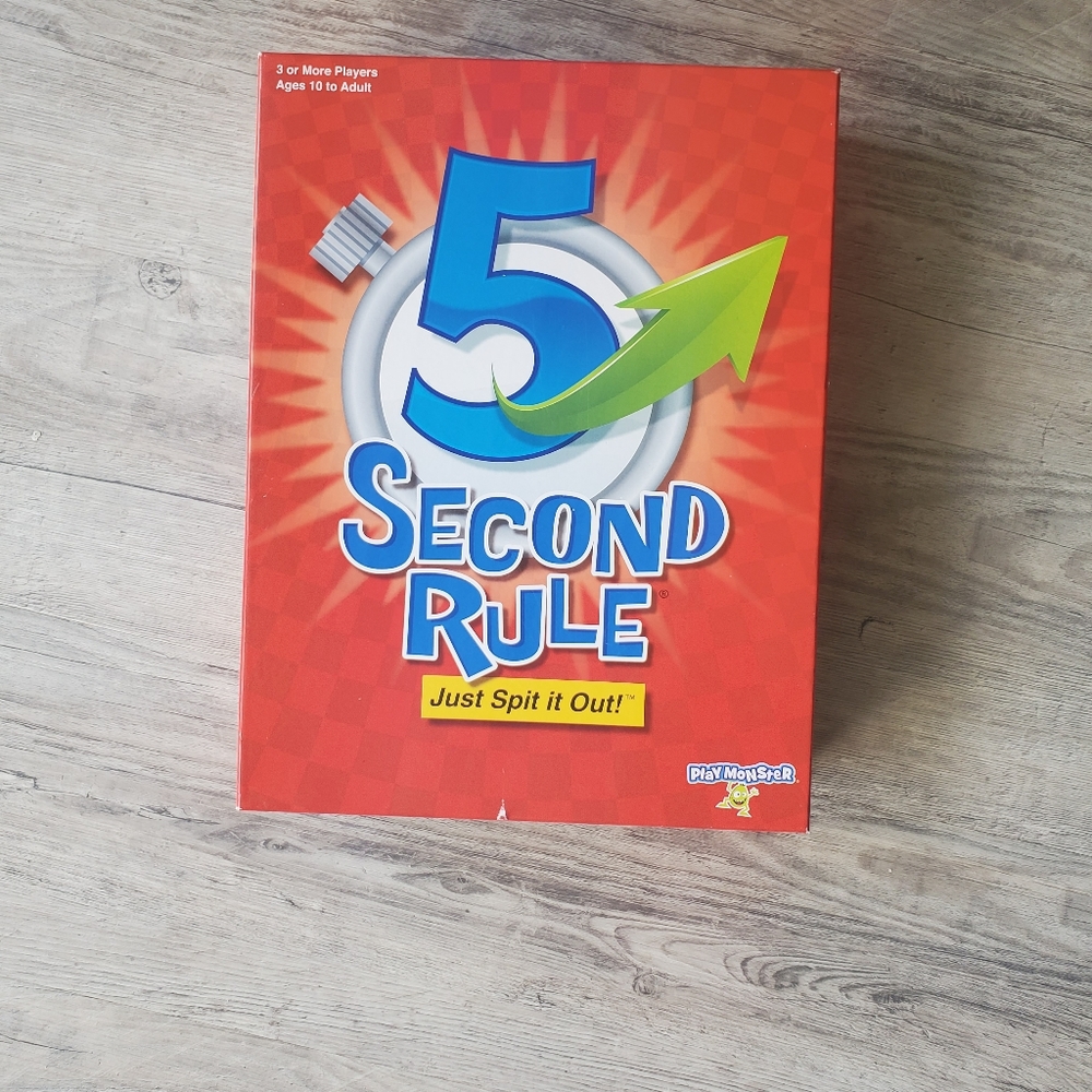 5 Second Rule card game family fun game night hilarious activity